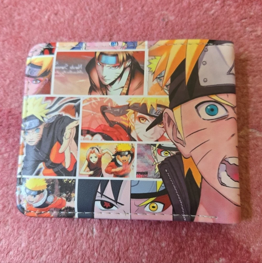 New Naruto Anime Manga Leather Wallet